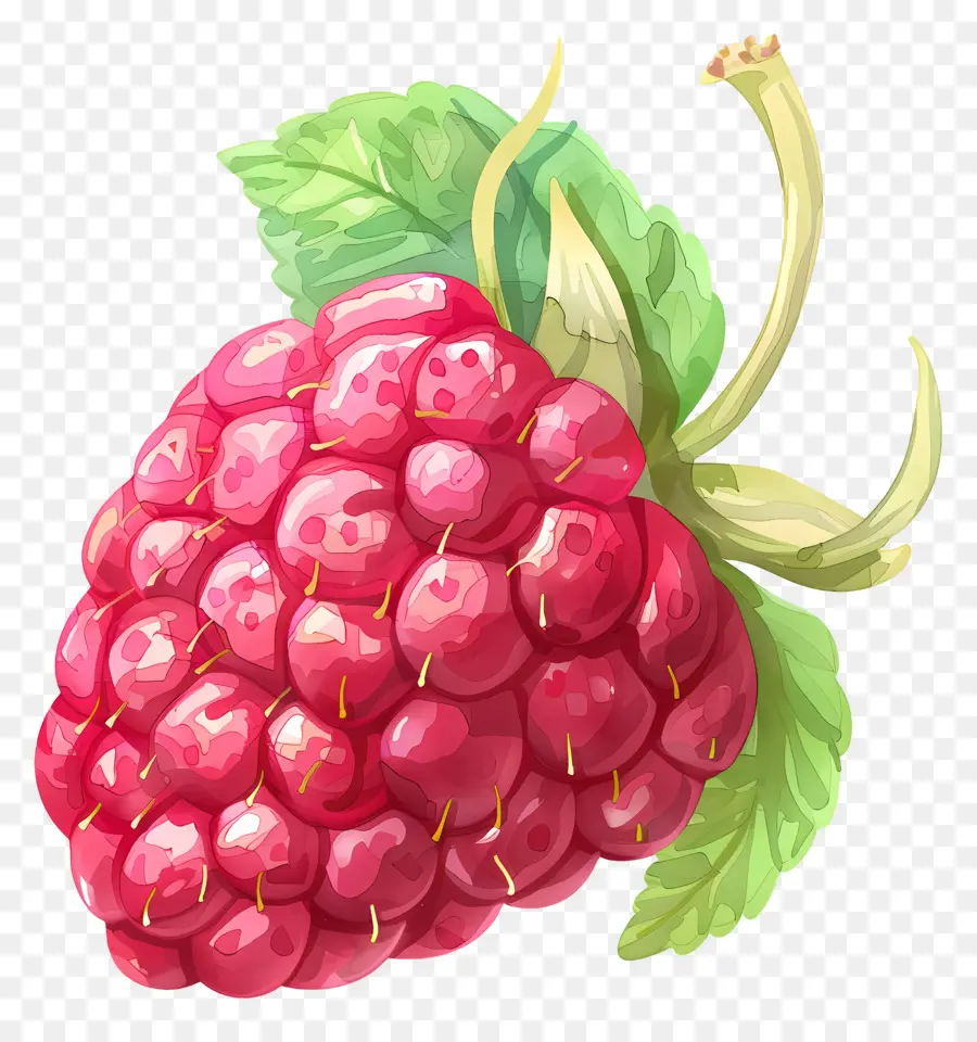 Raspberry，Berry Merah PNG