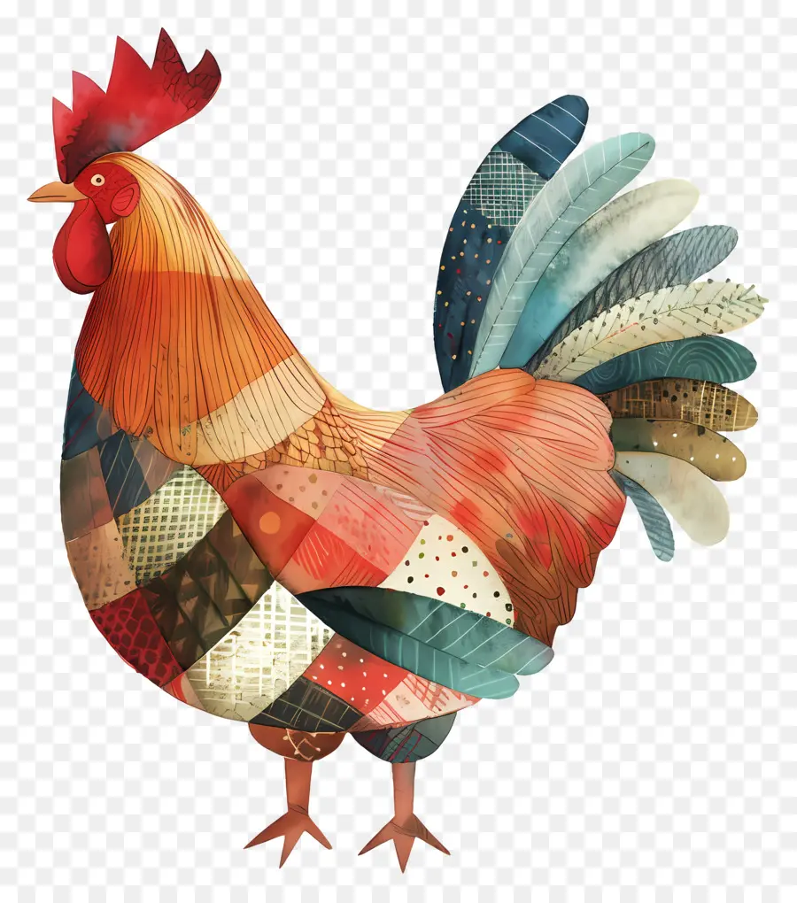 Ayam，Warna Warni PNG