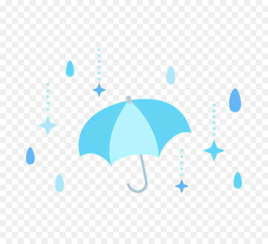 Hari Hujan，Payung Biru PNG