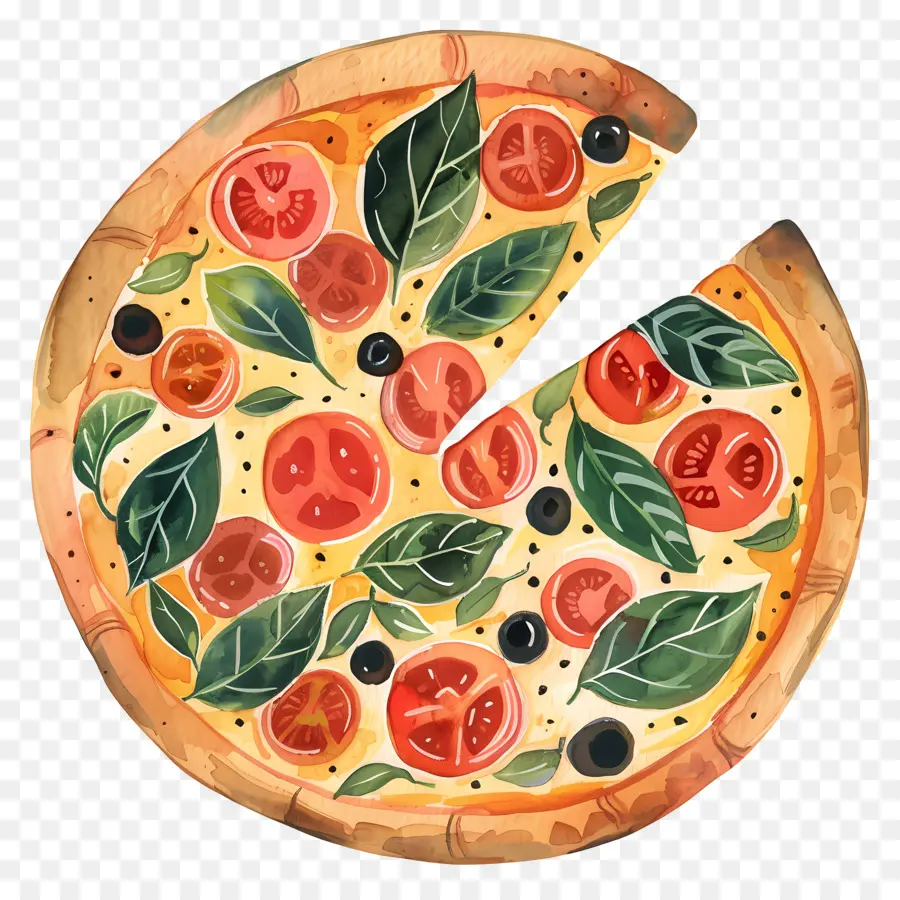 Pizza，Tomat PNG