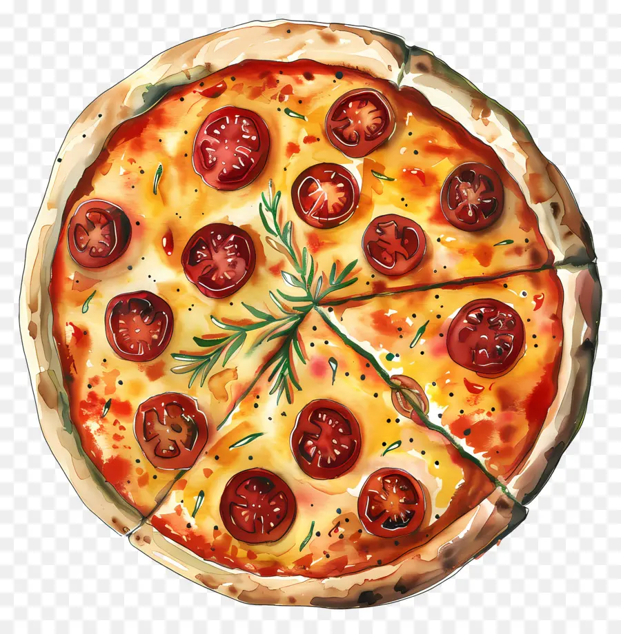 Pizza，Tomat PNG