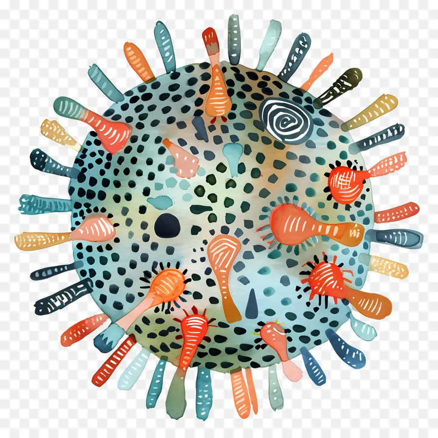 Virus，Bakteri PNG