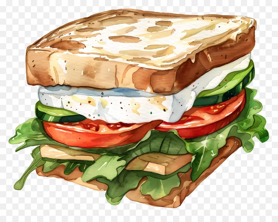 Sandwich，Sandwich Salad Telur PNG