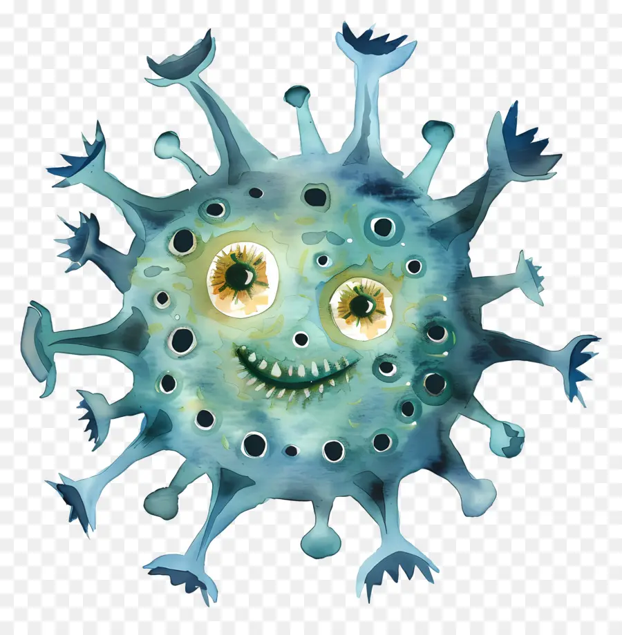 Virus，Mikroba PNG
