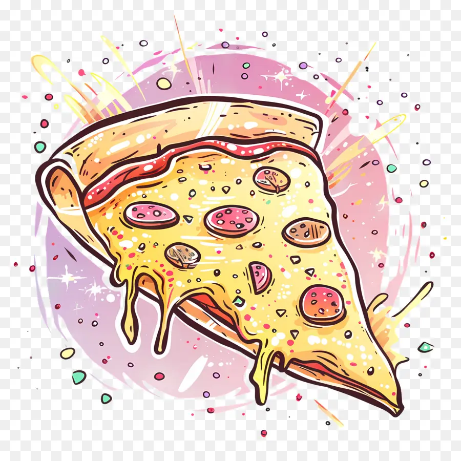 Pizza，Irisan Pizza PNG