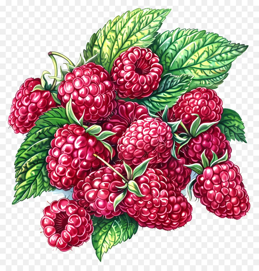 Raspberry，Berry Ungu PNG