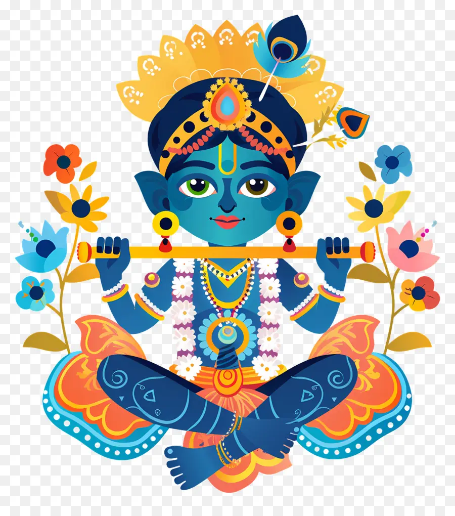 Krishna Janmashtami，Dewa Biru PNG