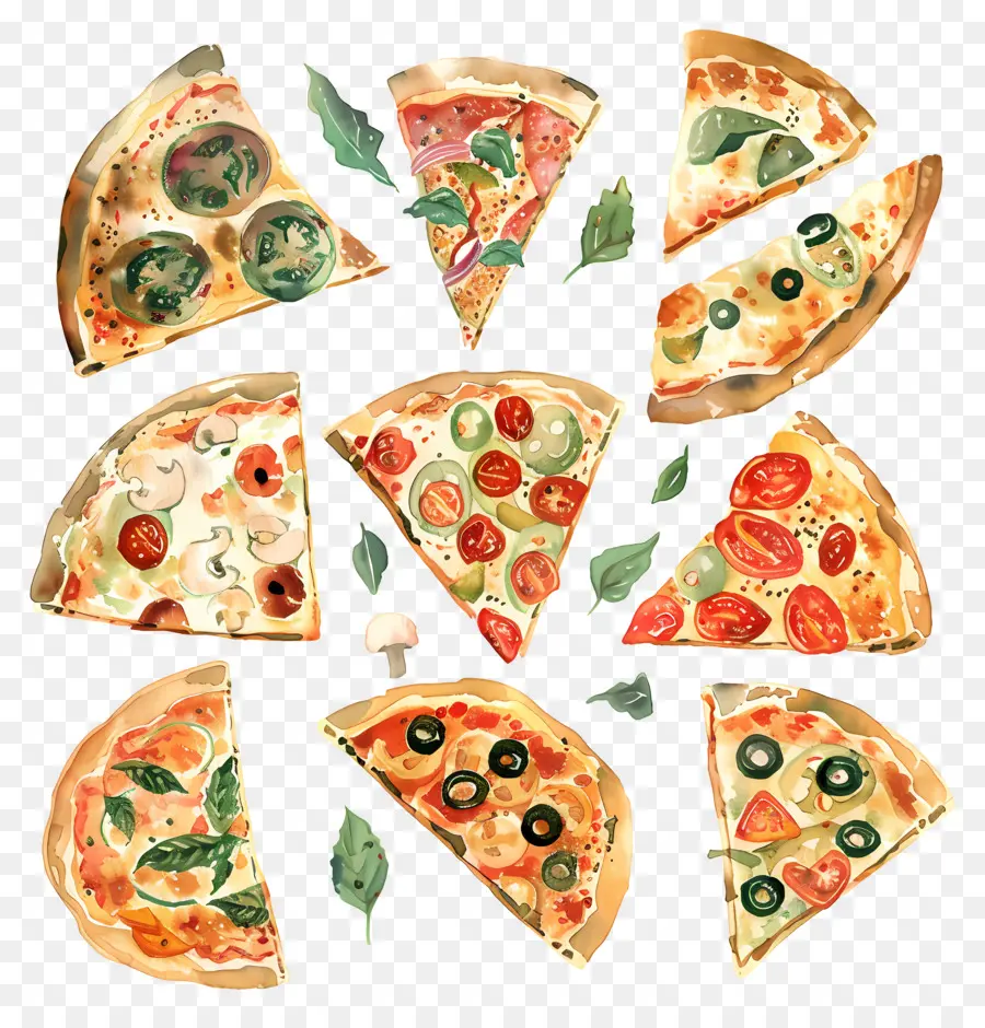 Pizza，Irisan Pizza PNG