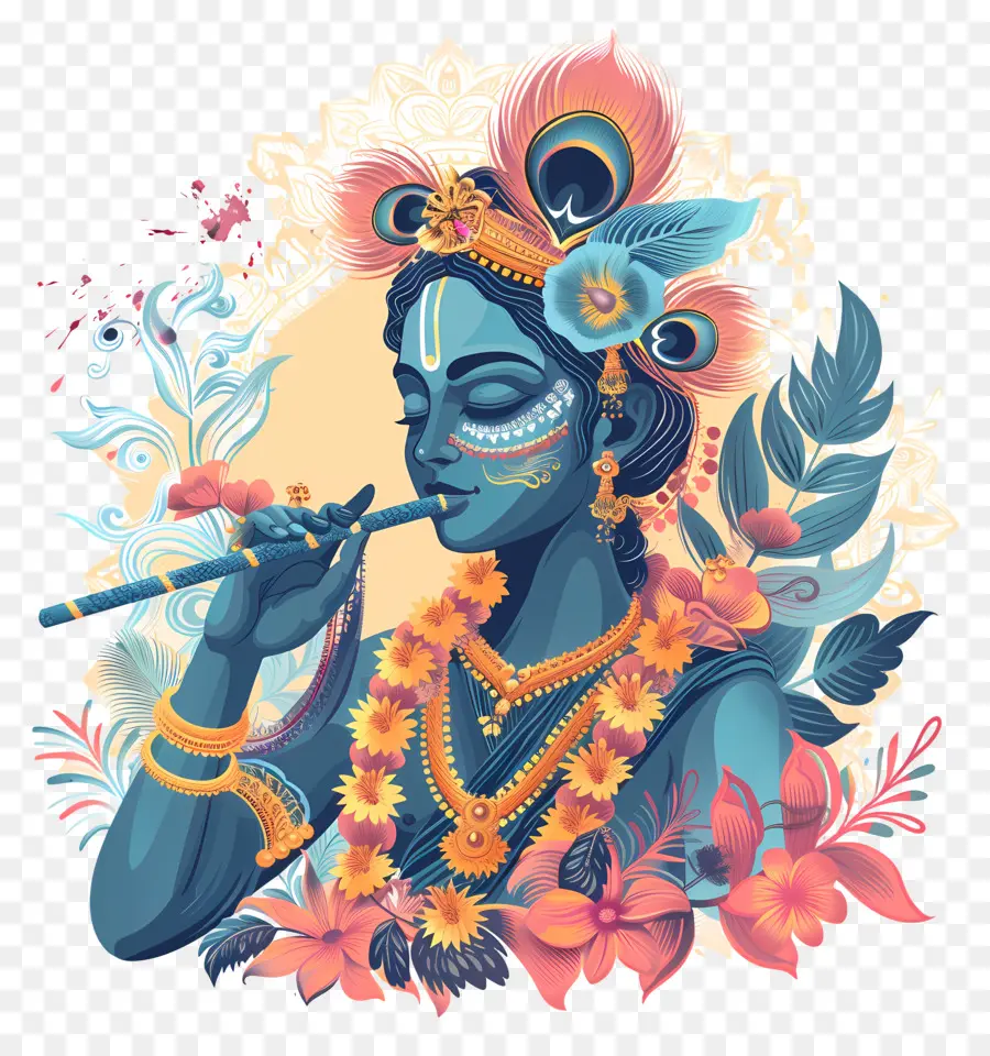 Krishna Janmashtami，Dewa Biru PNG