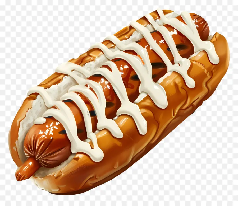 Hot Dog，Bun PNG