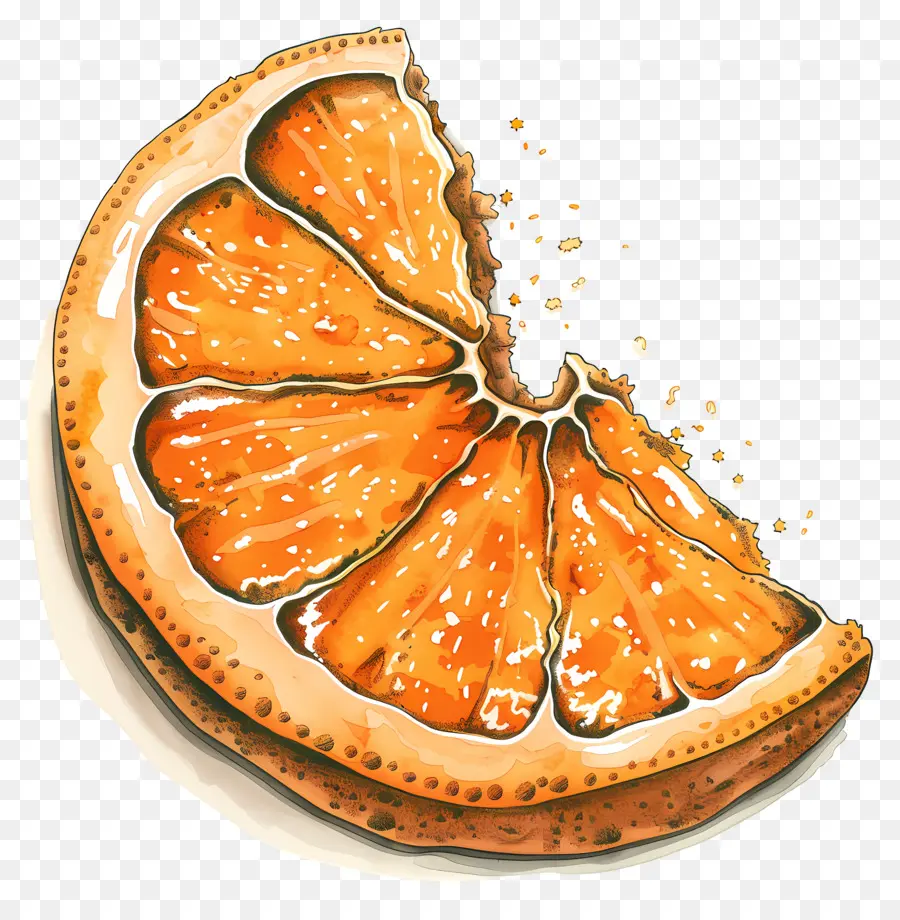 Kue Jahe，Orange PNG