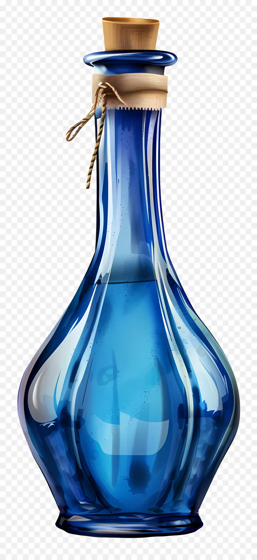 Botol，Botol Biru PNG