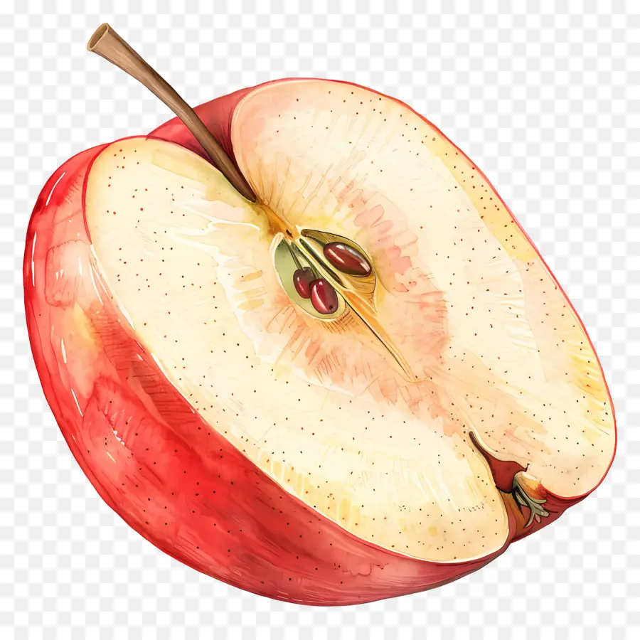 Irisan Apel，Apple PNG
