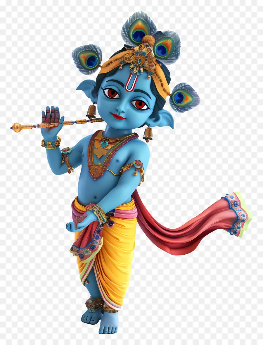 Krishna Janmashtami，Dewa Biru PNG