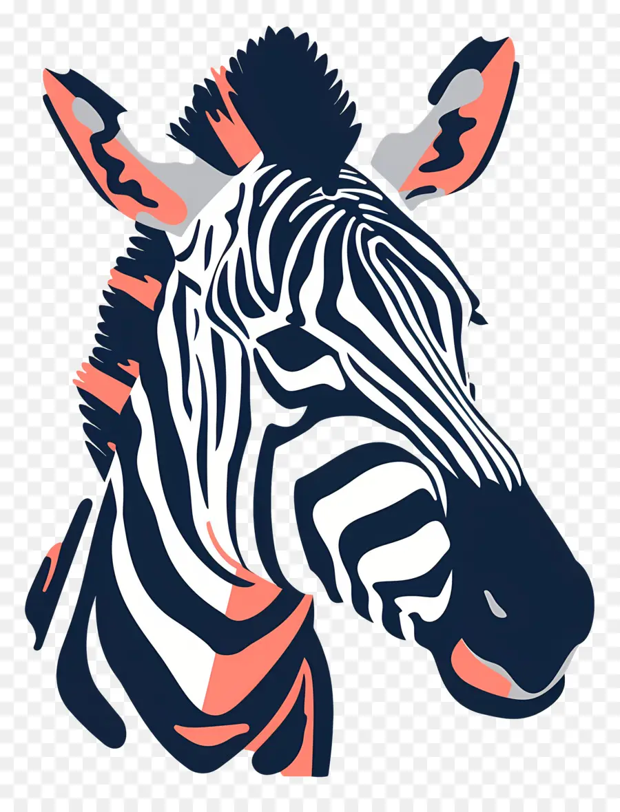 Kepala Zebra，Zebra PNG