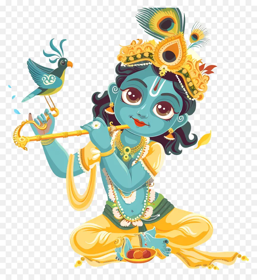 Krishna Janmashtami，Dewa Biru PNG