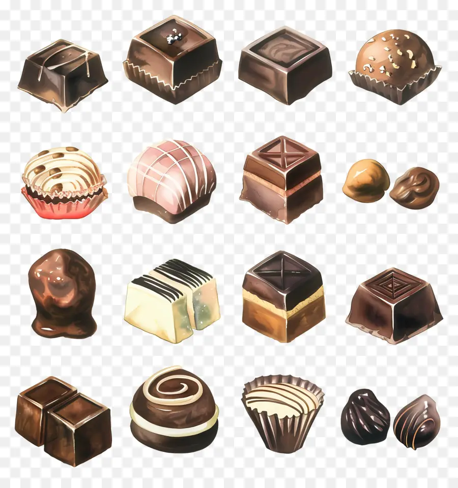 Cokelat，Chocolate Truffle PNG