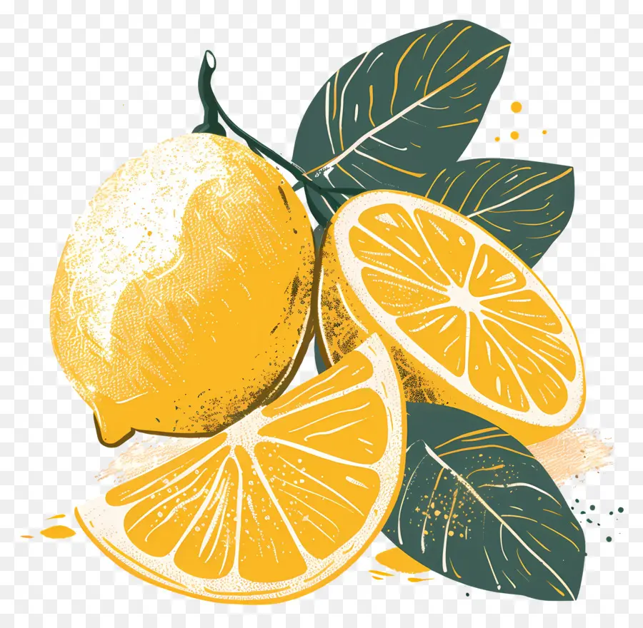 Lemon，Buah Jeruk PNG