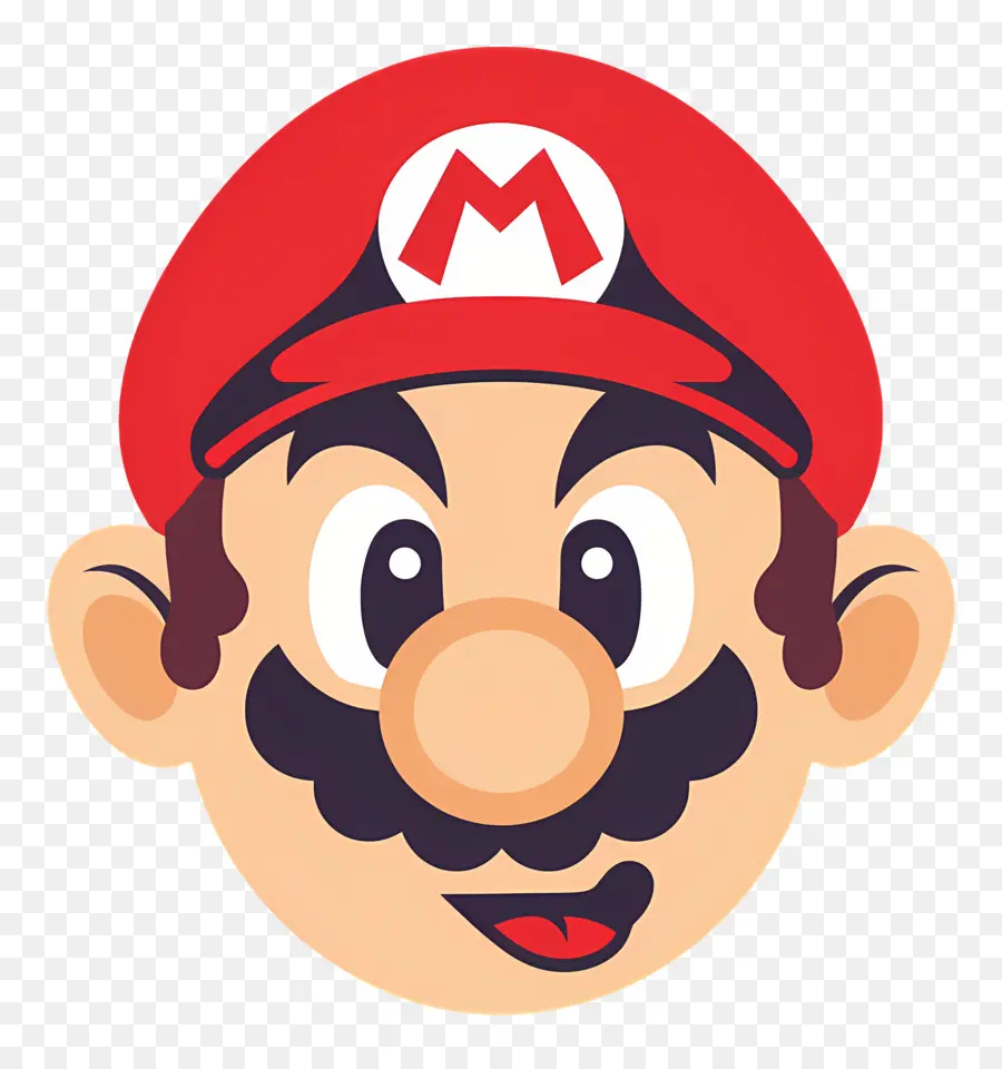 Kepala Mario，Mario PNG