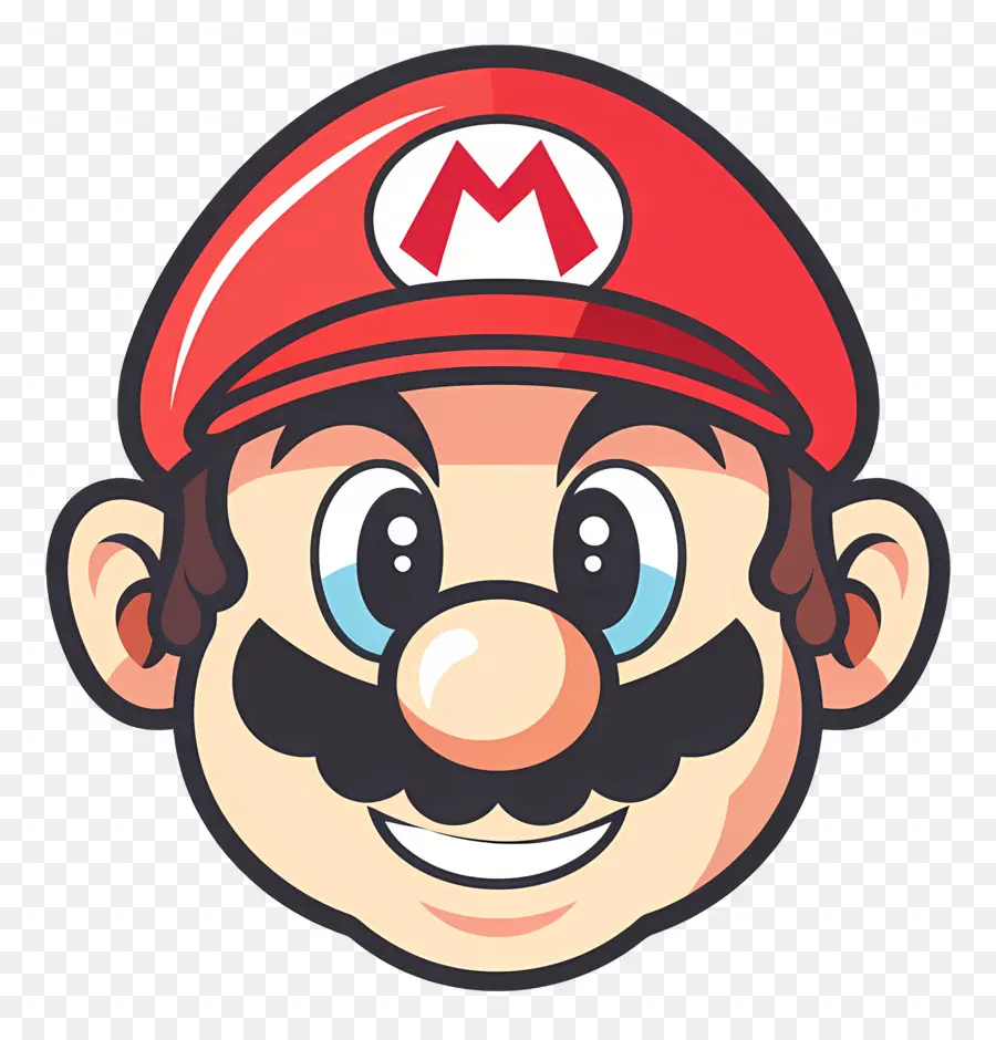 Mario Head，Mario PNG