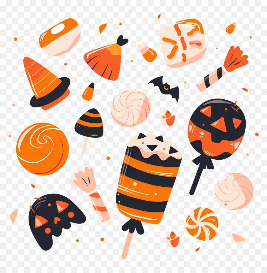 Permen Halloween，Permen PNG