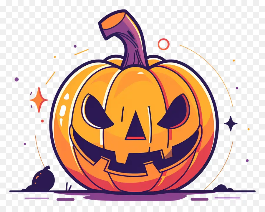 Labu Halloween，Jack O' Lantern PNG