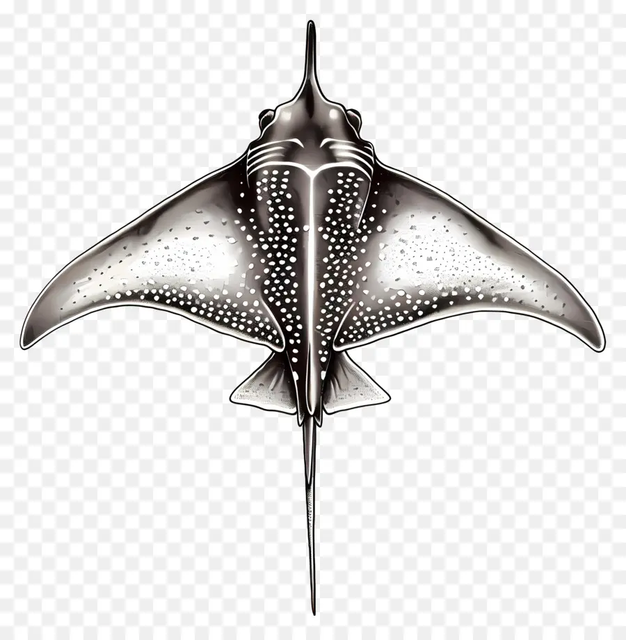 Ikan Pari，Manta Ray PNG