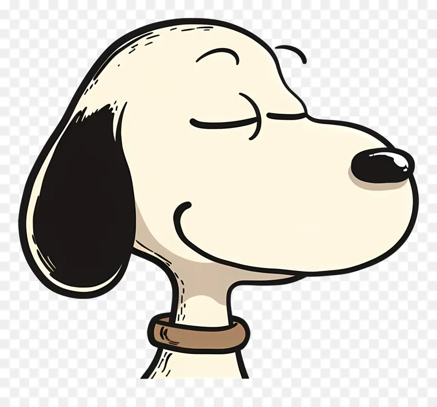 Kepala Snoopy，Anjing Bahagia PNG