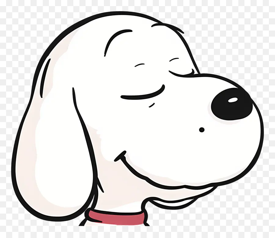 Kepala Snoopy，Anjing Bahagia PNG