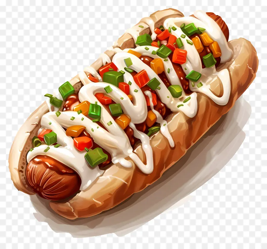 Hot Dog，Masakan Amerika PNG