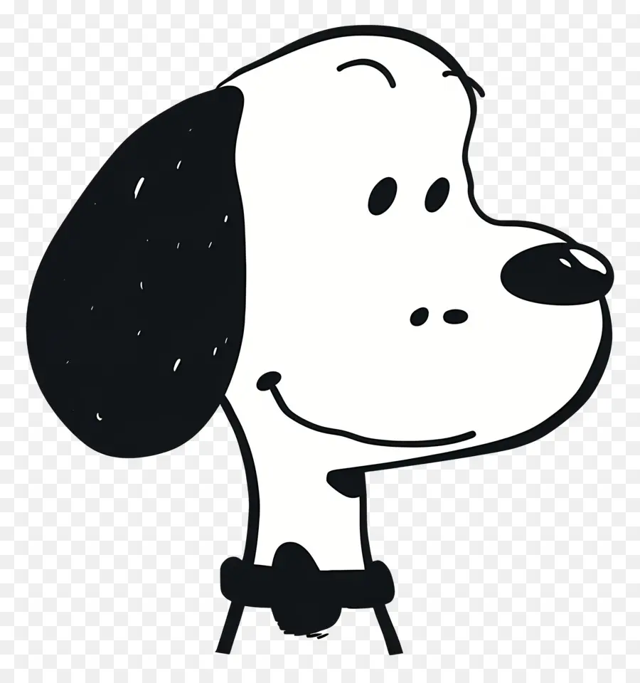 Kepala Snoopy，Anjing PNG