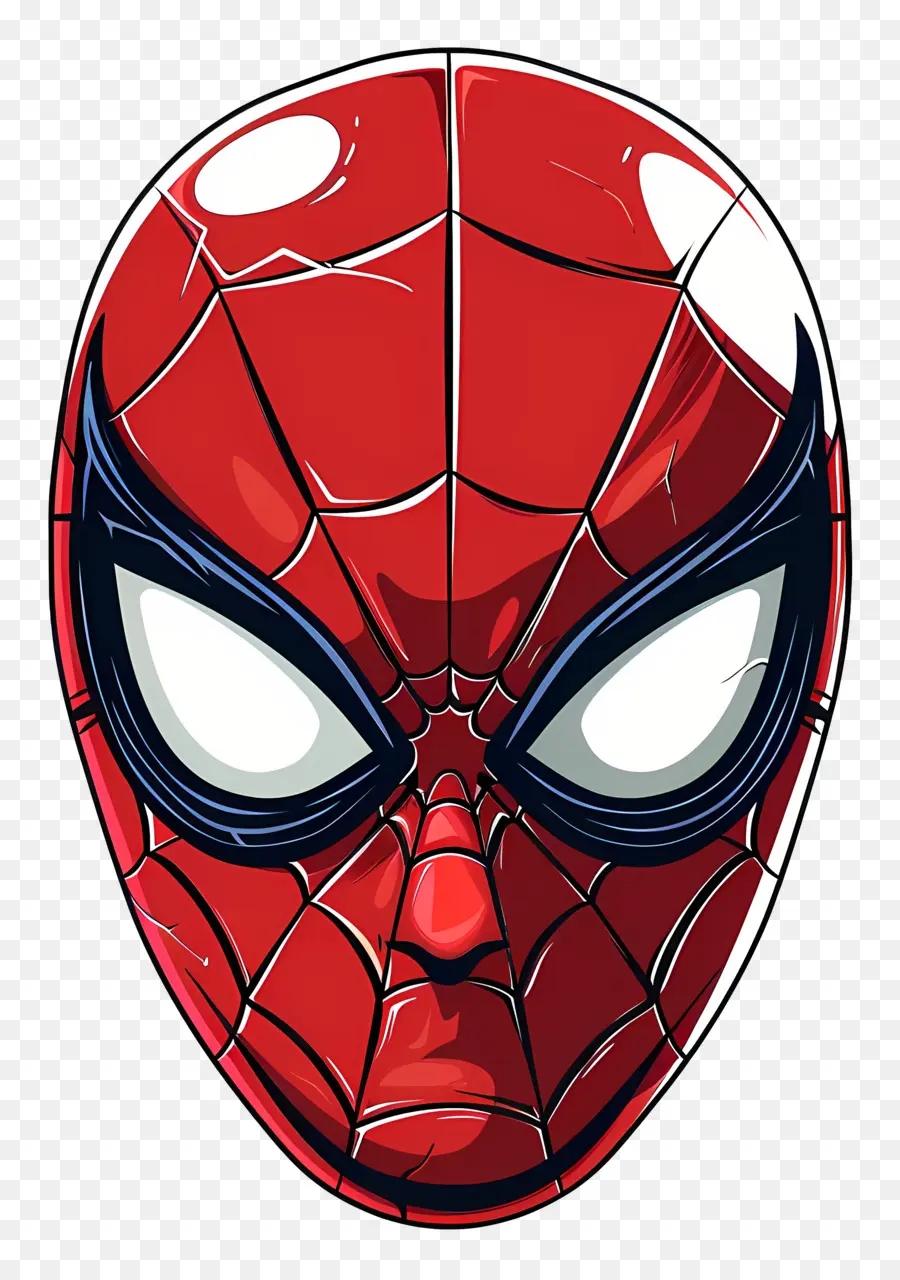 Kepala Spider Man，Topeng Spider Man PNG