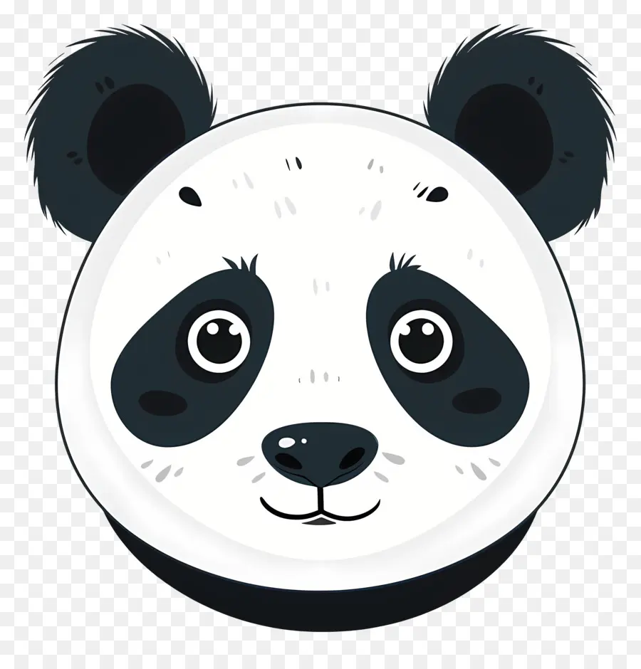Kepala Panda，Panda PNG