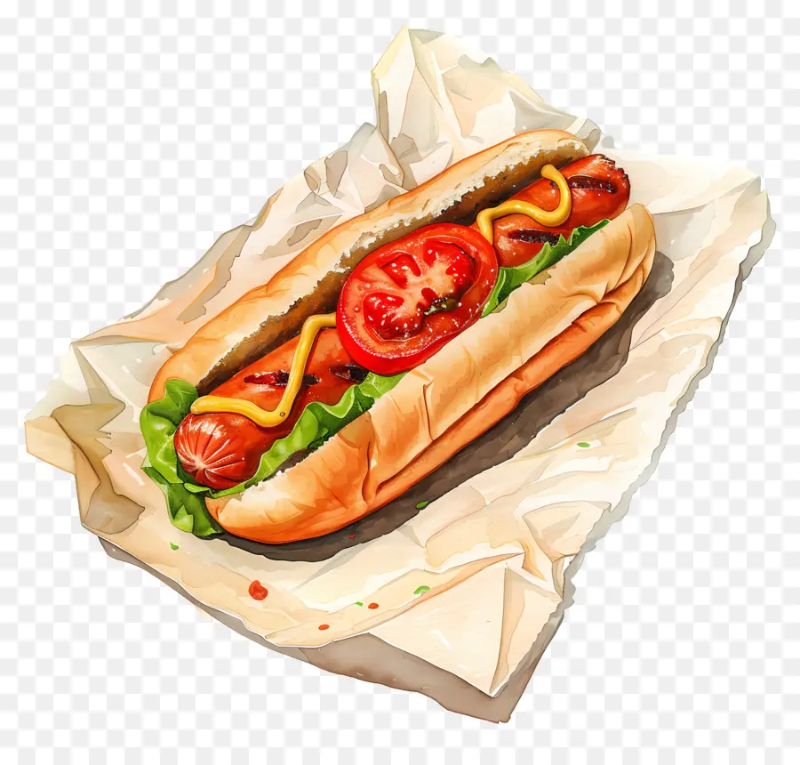 Hot Dog，Sosis PNG