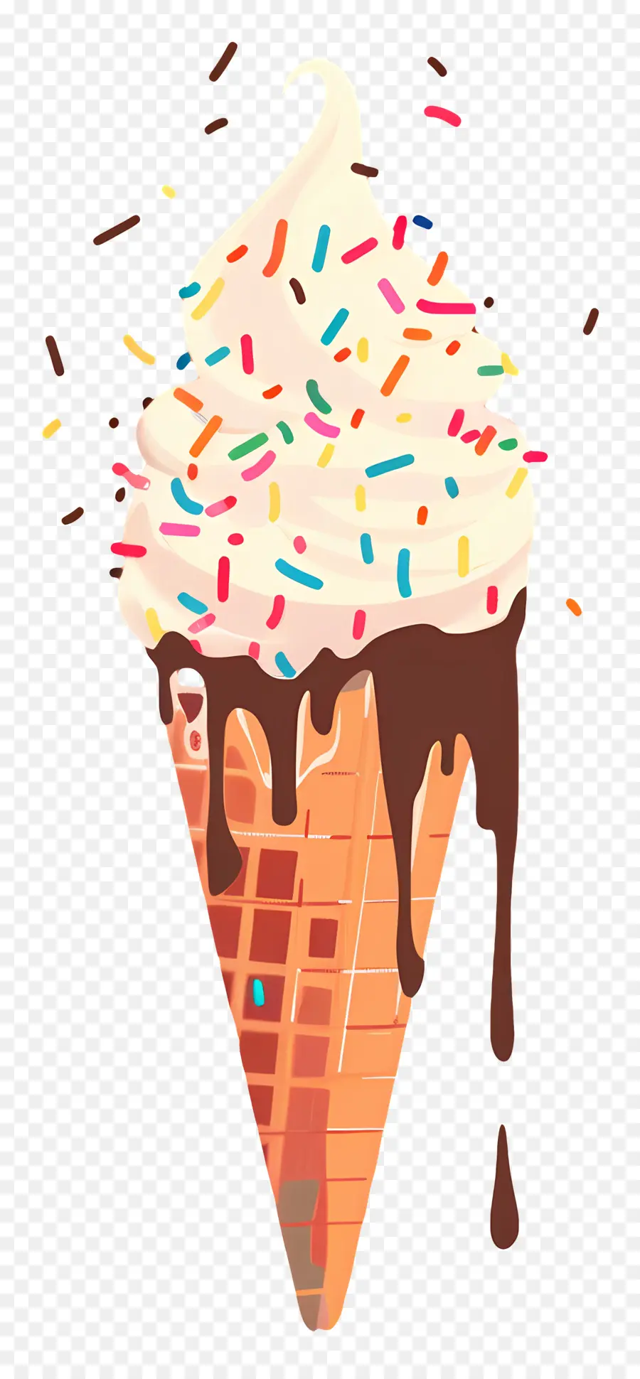 Kerucut Es Krim，Es Krim PNG