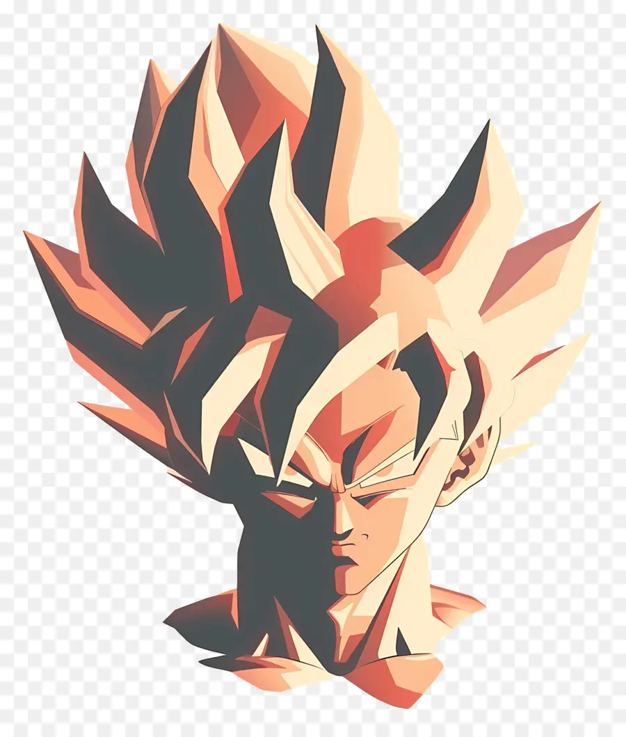 Kepala Goku，Karakter Anime PNG