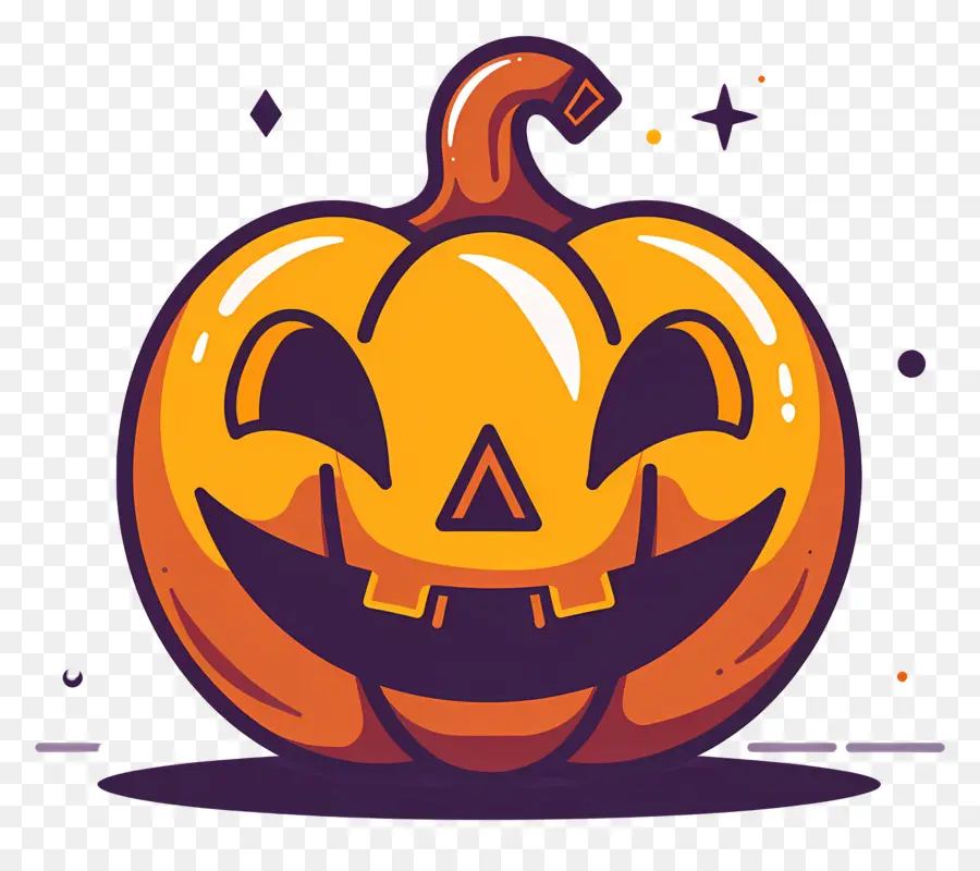 Labu Halloween，Labu Kuning PNG