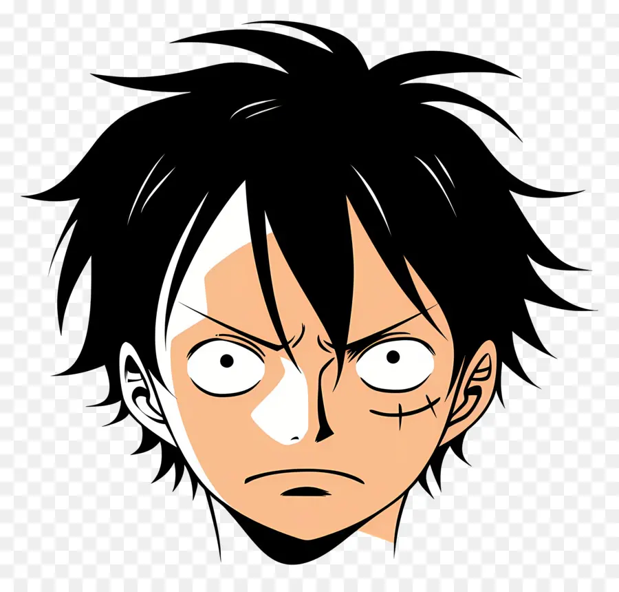 Kepala Luffy，Karakter Anime PNG