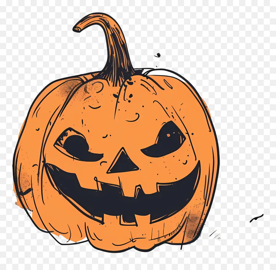 Jack O Lentera，Labu Kuning PNG