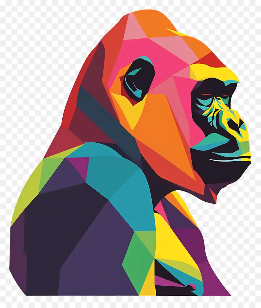 Kartun Gorilla，Gorila PNG