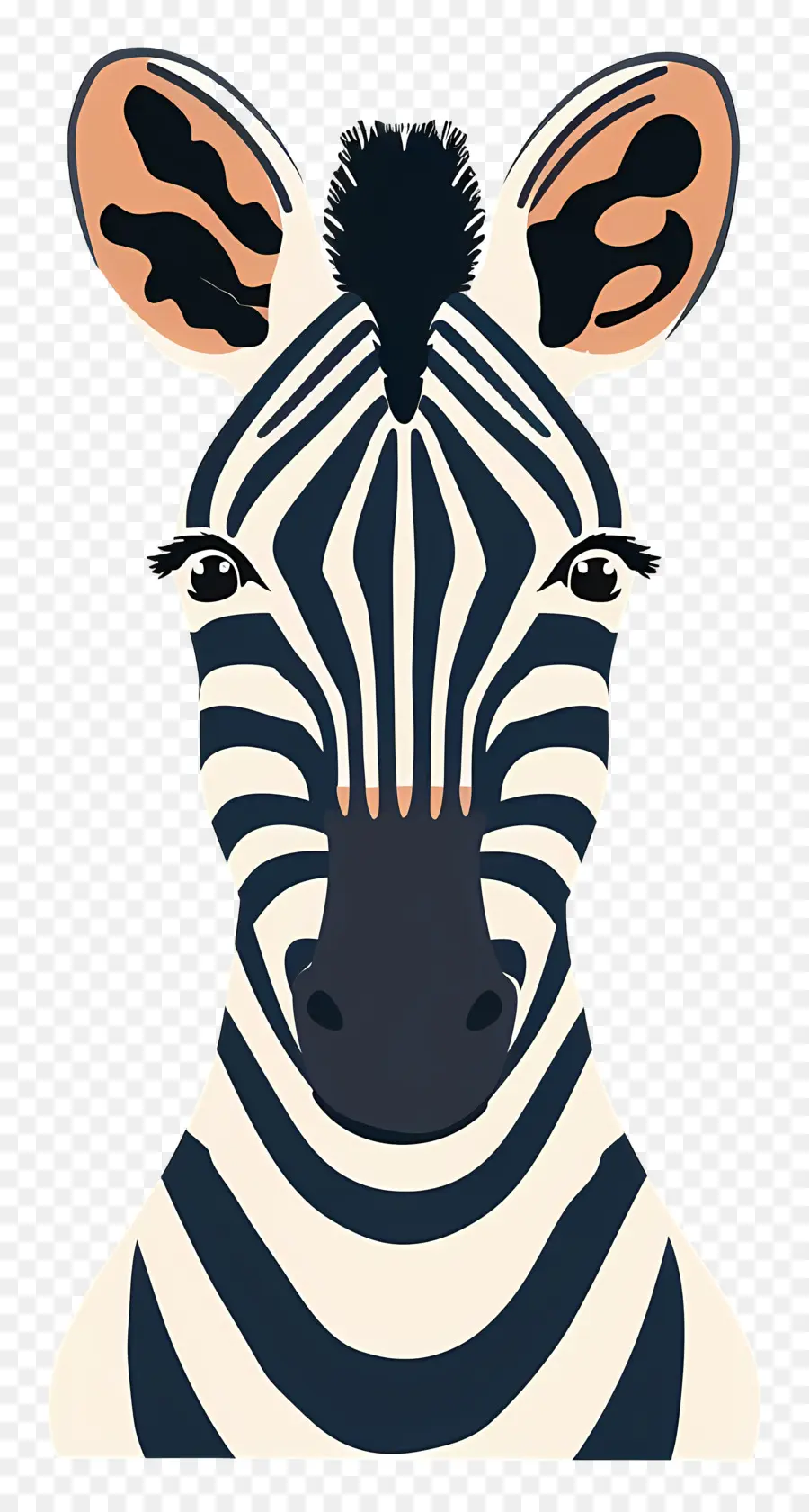 Kepala Zebra，Zebra PNG