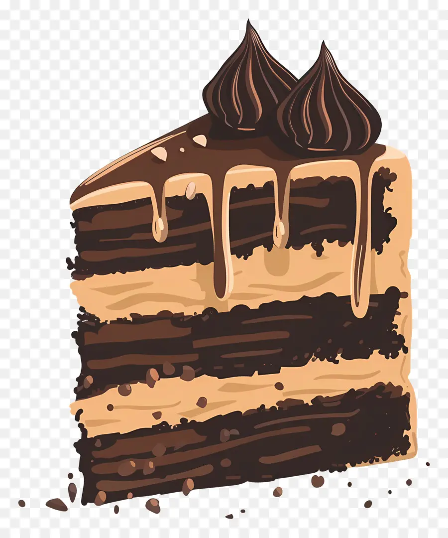 Kue Coklat，Kue Tiramisu PNG