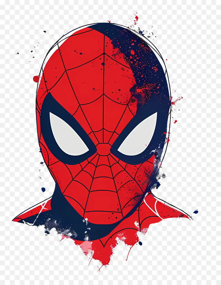 Kepala Spider Man，Topeng Spider Man PNG