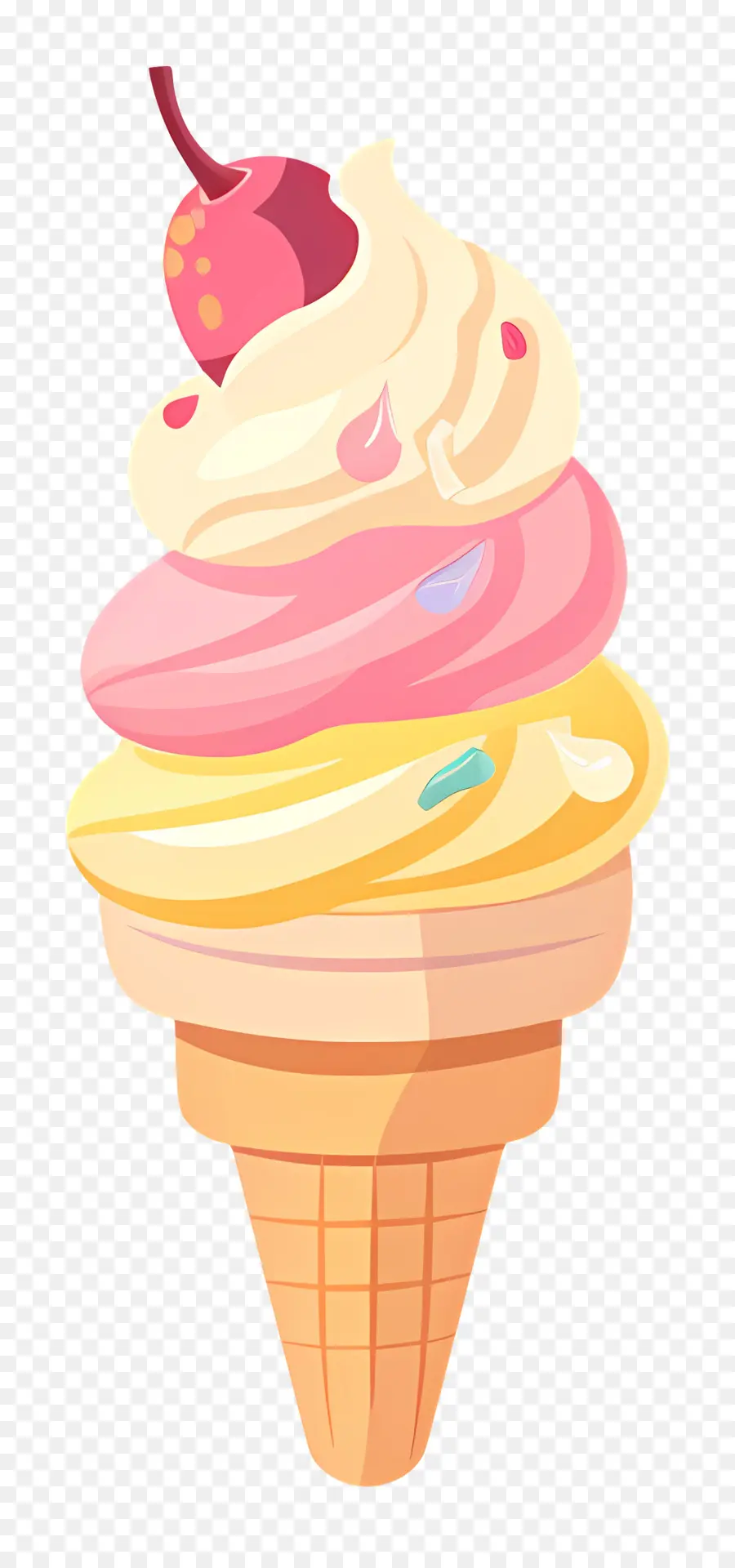 Es Krim，Kerucut Es Krim PNG