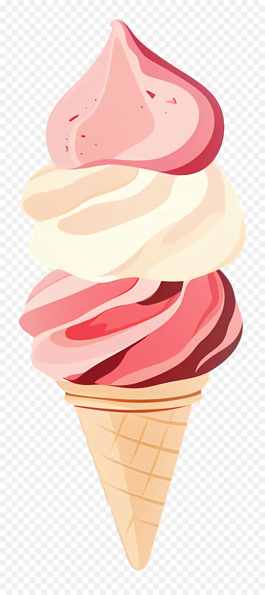 Es Krim，Kerucut PNG