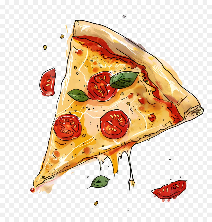 Pizza，Irisan Pizza PNG