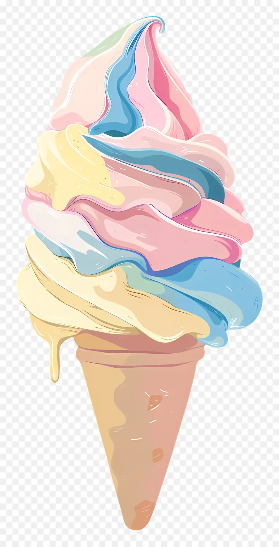 Es Krim，Es Krim Cone PNG