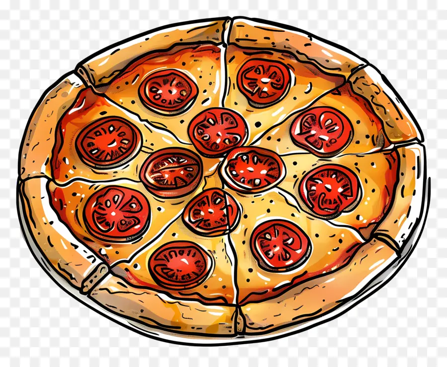 Pizza，Irisan Pizza PNG