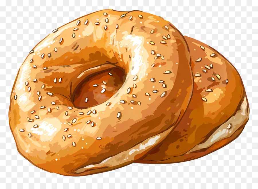 Bagel，Roti PNG