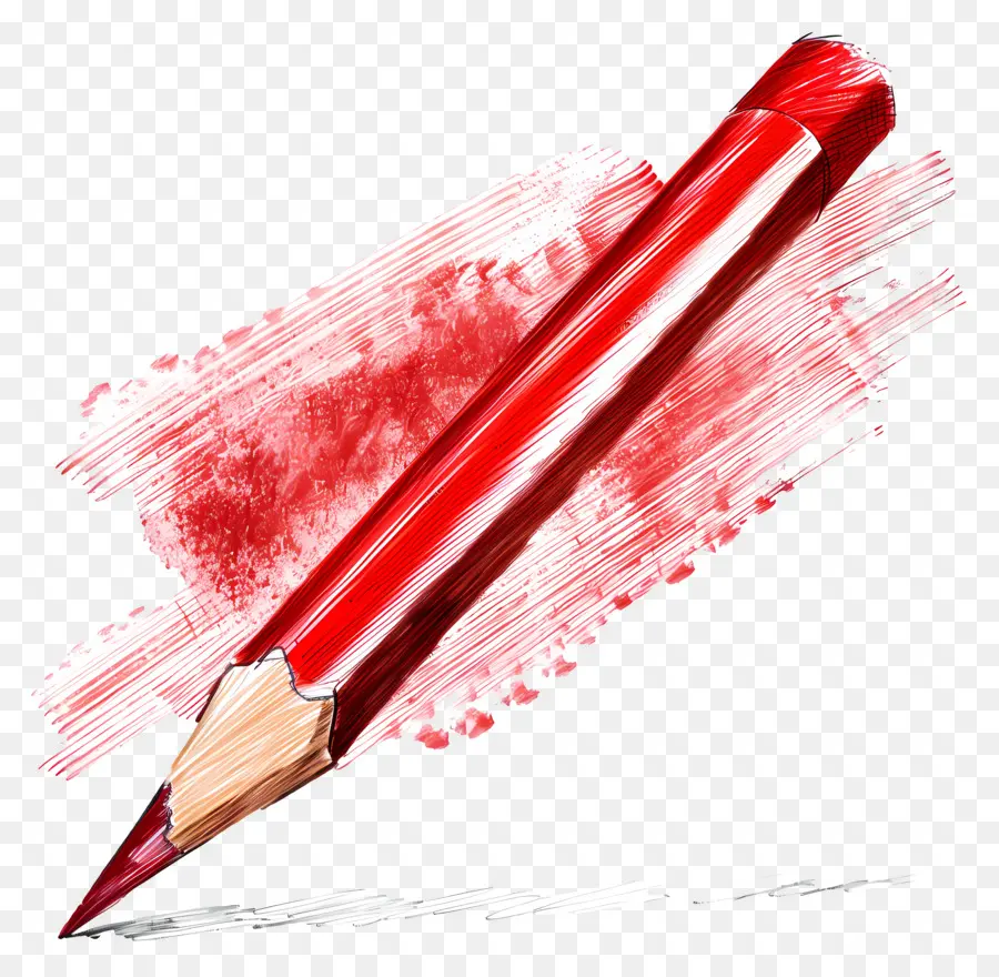 Pensil Merah，Menggambar PNG